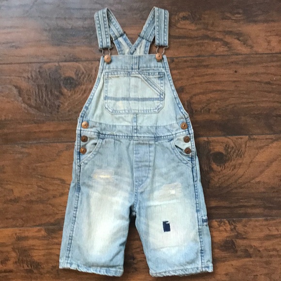 H&M Other - H&M Toddler Boys Denim Overalls (shorts)